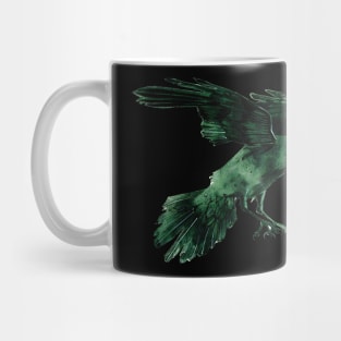 Watercolor Raven 7 Mug